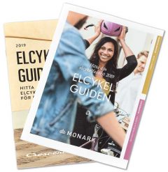 klammerhäftade broschyrer i G5-format.