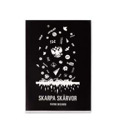 Bok med mjuka pärmar "Skarpa Skärvor".