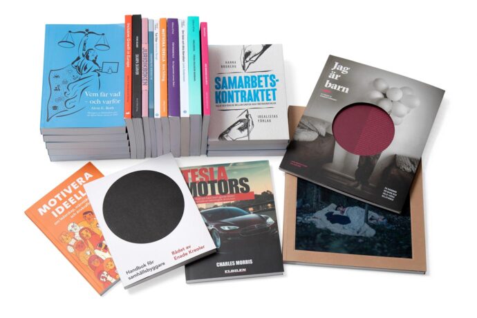 Mjukband och pocketböcker