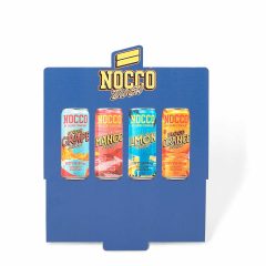 toppskylt "Nocco", att sättas på en bordsdisplay