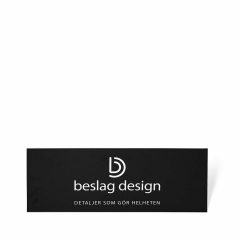väggskylt i forex-material, utan distanser för uppsättning, "Beslag Design"