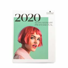 Limbunden broschyr "Schwarzkopf", med PUR-lim för extra stark bindning.