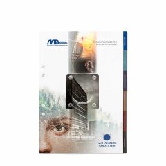 Registerstansad katalog "Gustavsberg".