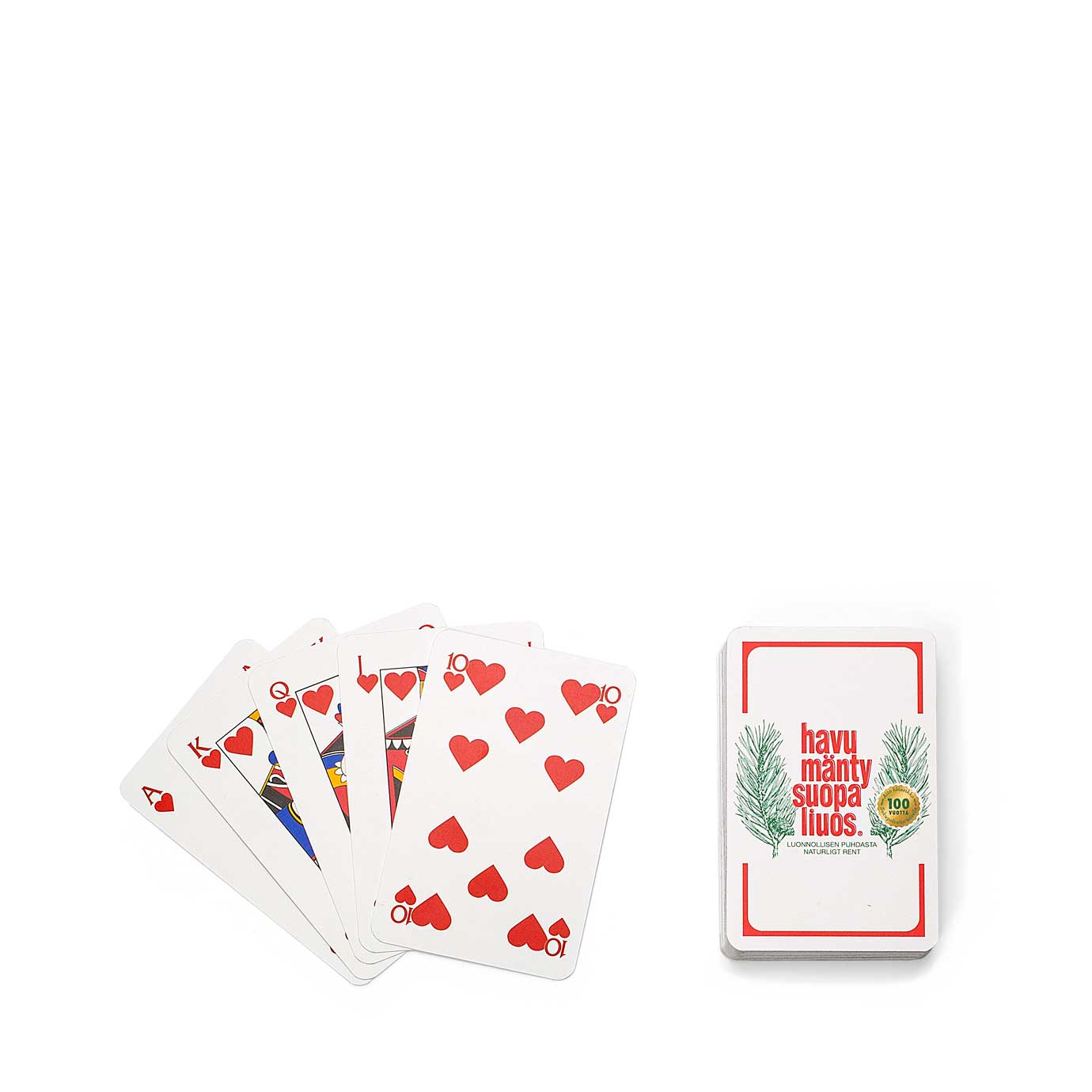 kortlek med kundanpassad baksida.