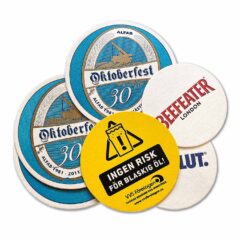 "Beer coasters" – Ölunderlägg